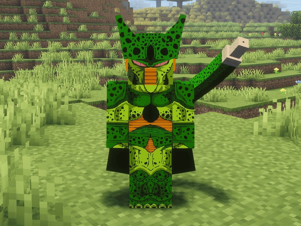 Personnage Bio-Android dans le style de Cell